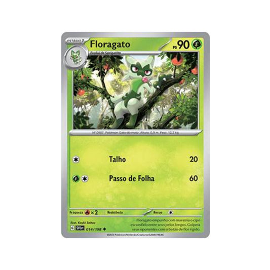 Floragato 014/198 in Portuguese Scarlet & Violet Pokémon TCG