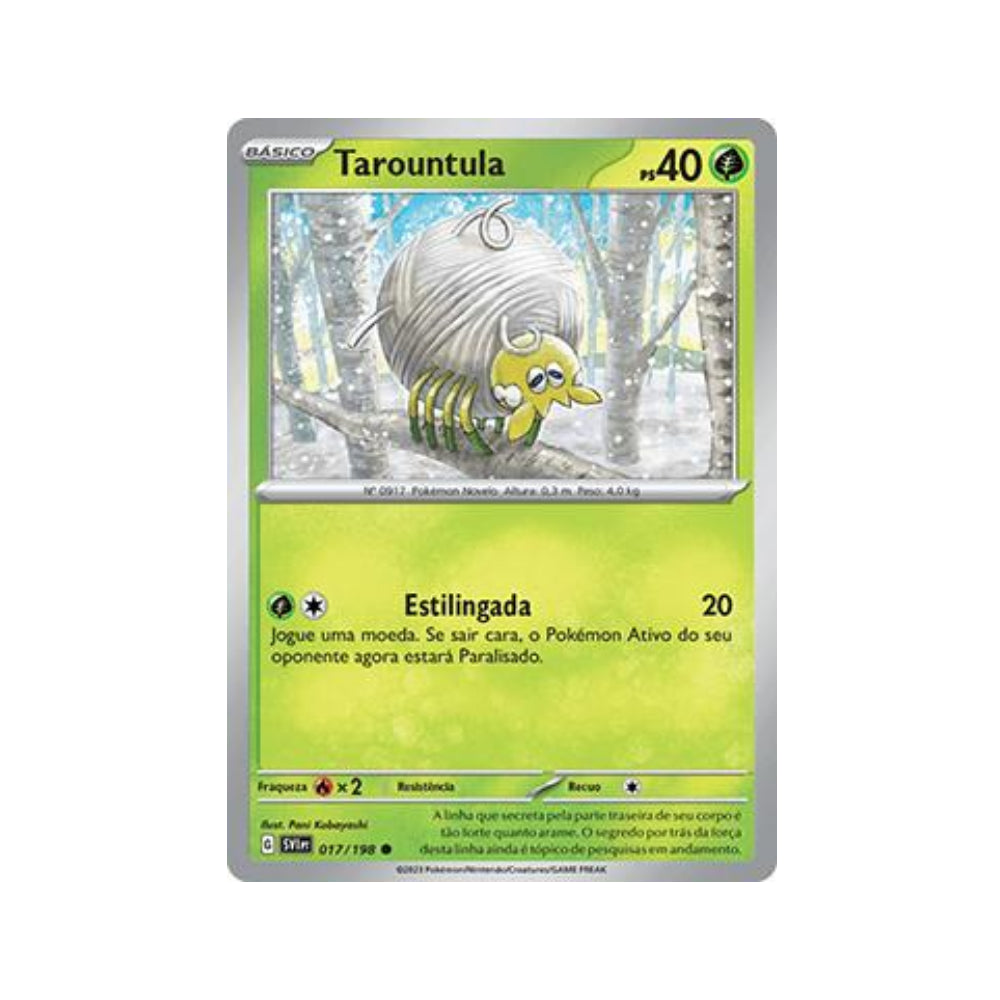 Tarountula 017/198 in Portuguese Scarlet & Violet Pokémon TCG