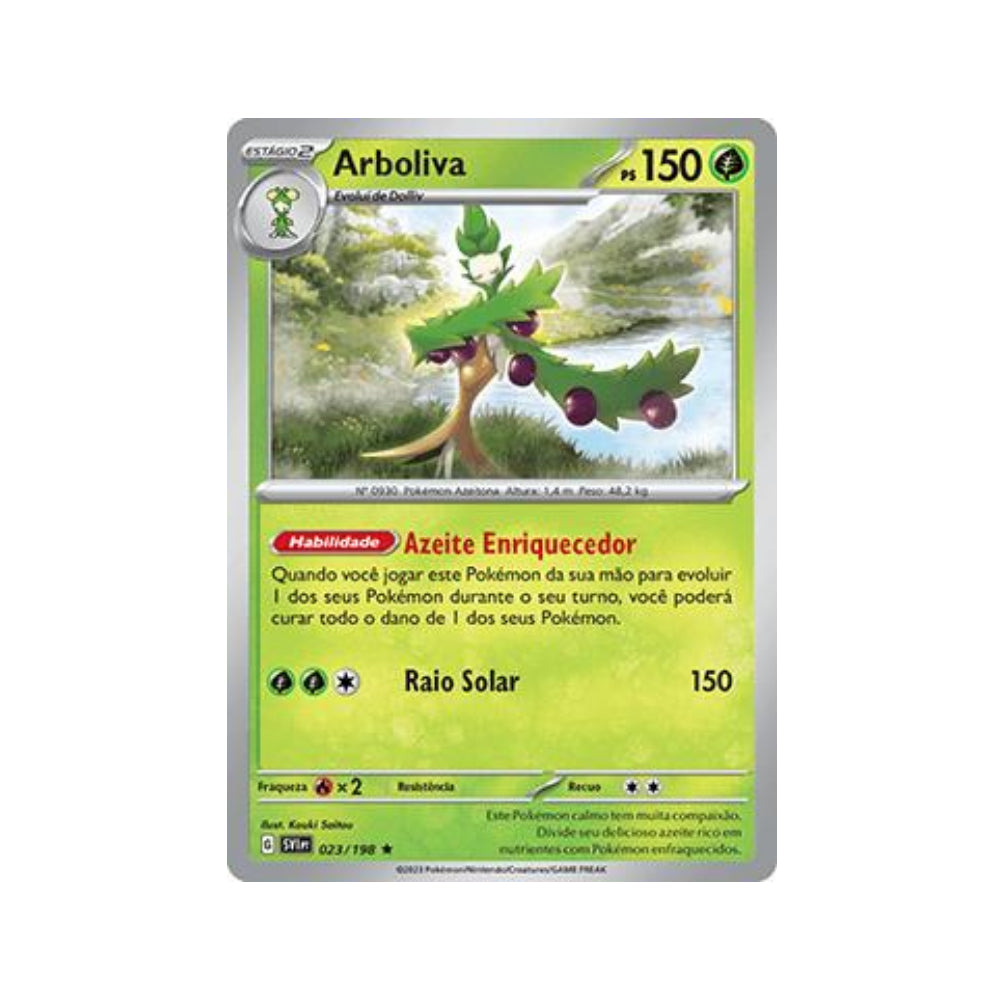 Arboliva 023/198 in Portuguese Scarlet & Violet Pokémon TCG