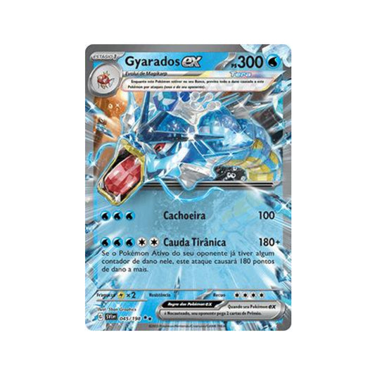 Gyarados ex 045/198 in Portuguese Scarlet & Violet Pokémon TCG