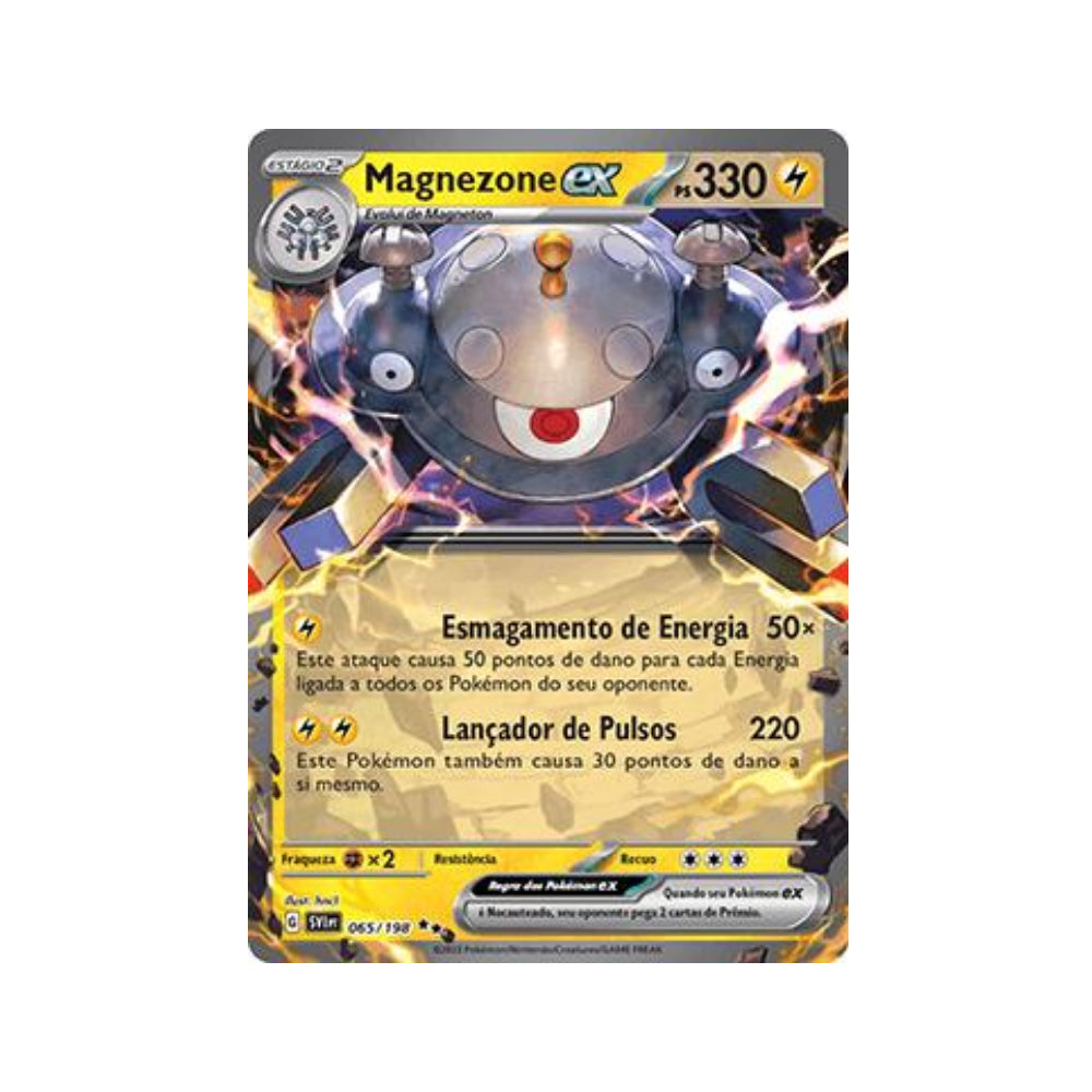 Magnezone ex 065/198 in Portuguese Scarlet & Violet Pokémon TCG