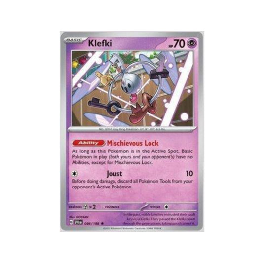 Klefki 096/198 in Portuguese Scarlet & Violet Pokémon TCG