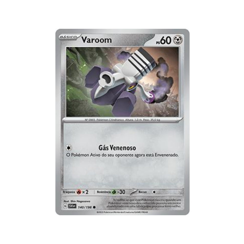 Varoom 140/198 in Portuguese Scarlet & Violet Pokémon TCG