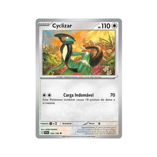 Cyclizar 163/198 in Portuguese Scarlet & Violet Pokémon TCG