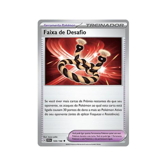 Defiance Band 169/198 in Portuguese Scarlet & Violet Pokémon TCG