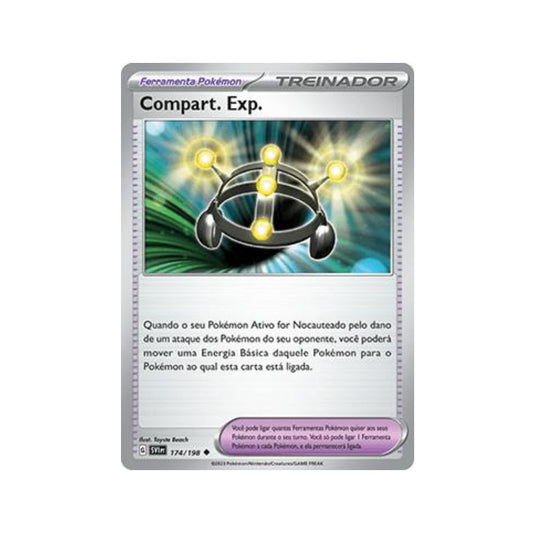 Exp. Share 174/198 in Portuguese Scarlet & Violet Pokémon TCG