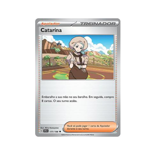 Katy 177/198 in Portuguese Scarlet & Violet Pokémon TCG