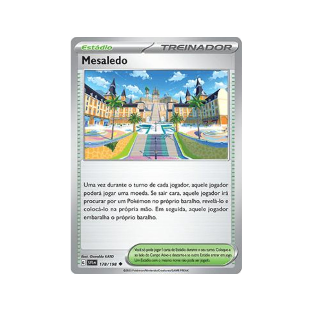 Mesagoza 178/198 in Portuguese Scarlet & Violet Pokémon TCG