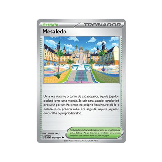 Mesagoza 178/198 in Portuguese Scarlet & Violet Pokémon TCG