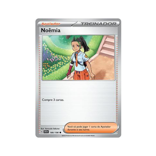 Nemona 180/198 in Portuguese Scarlet & Violet Pokémon TCG