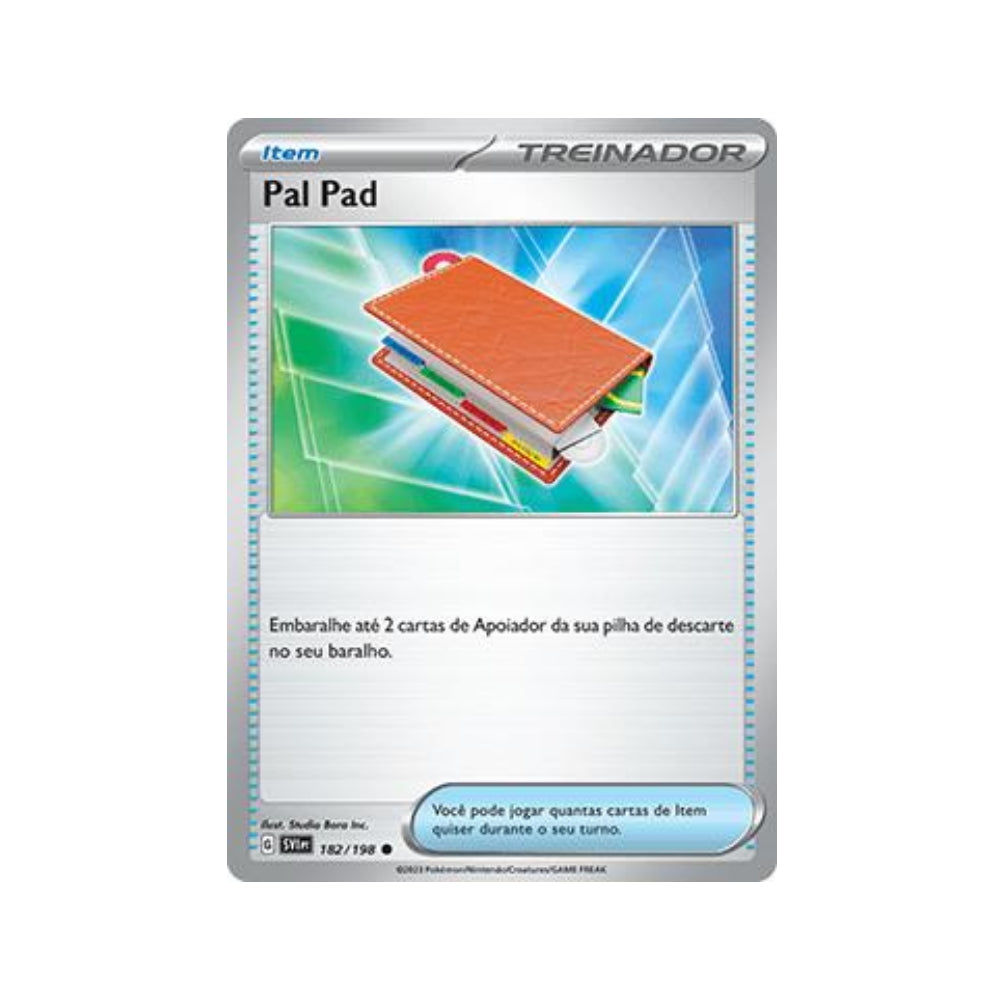 Pal Pad 182/198 in Portuguese Scarlet & Violet Pokémon TCG