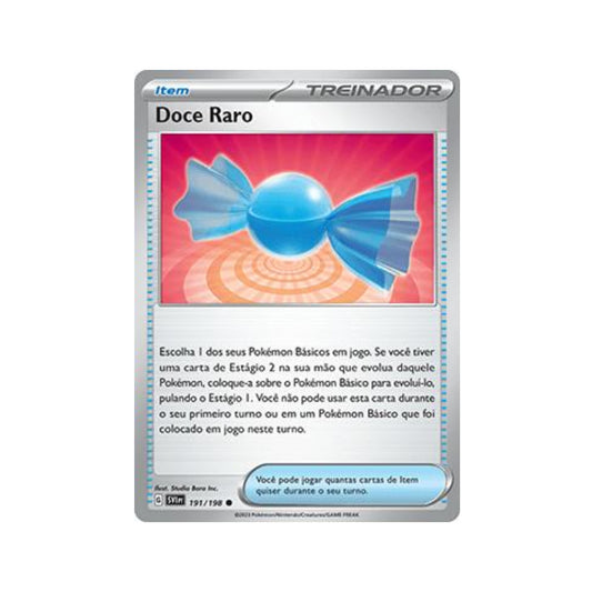 Rare Candy 191/198 in Portuguese Scarlet & Violet Pokémon TCG