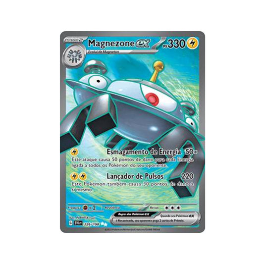 Magnezone ex 226/198 in Portuguese Scarlet & Violet Pokémon TCG