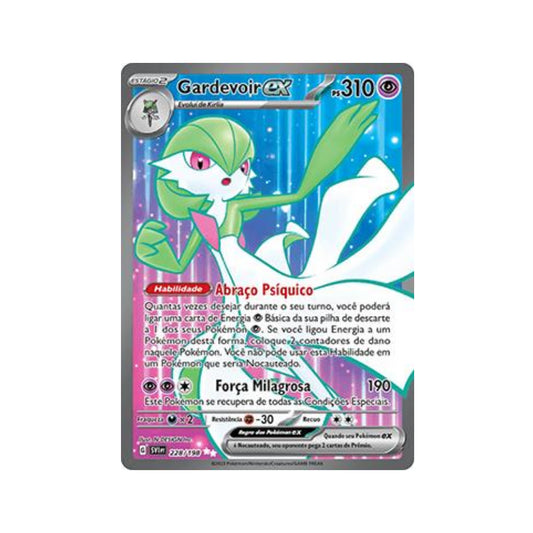 Gardevoir ex 228/198 in Portuguese Scarlet & Violet Pokémon TCG