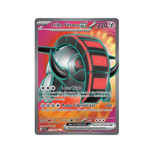 Iron Treads ex 233/198 in Portuguese Scarlet & Violet Pokémon TCG