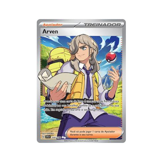 Arven 235/198 in Portuguese Scarlet & Violet Pokémon TCG