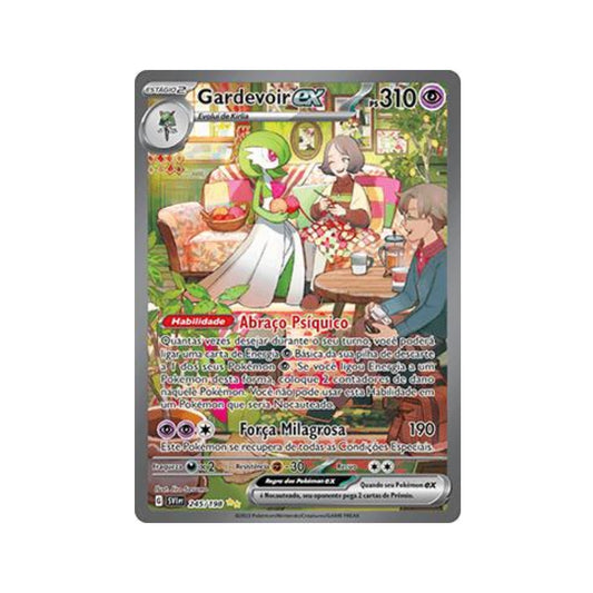 Gardevoir ex 245/198 in Portuguese Scarlet & Violet Pokémon TCG