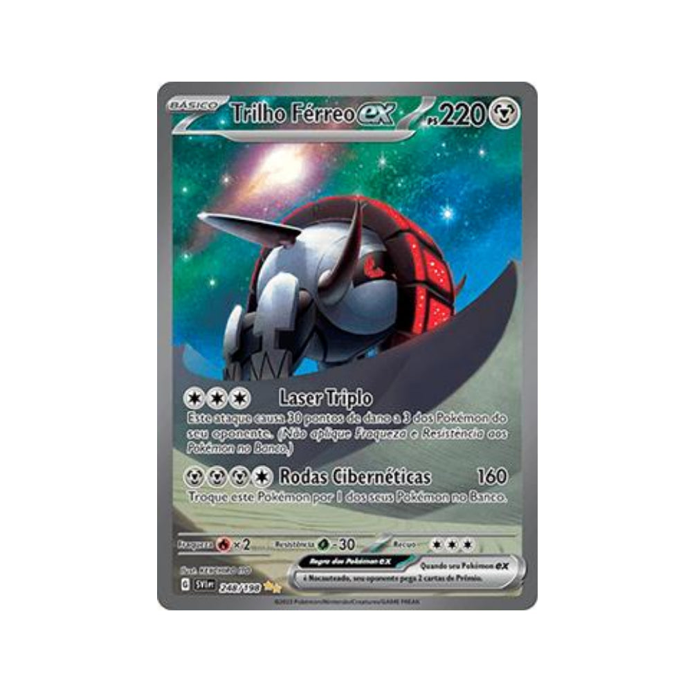 Iron Treads ex 248/198 in Portuguese Scarlet & Violet Pokémon TCG