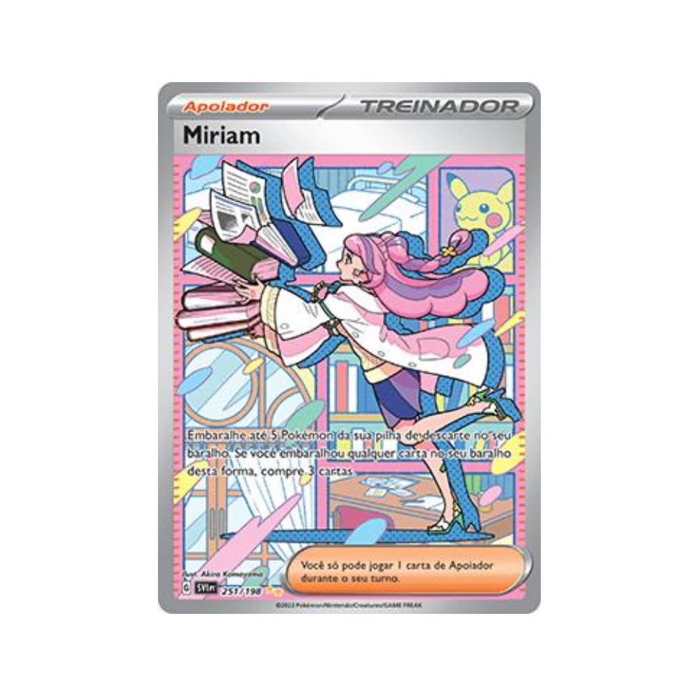 Miriam 251/198 in Portuguese Scarlet & Violet Pokémon TCG