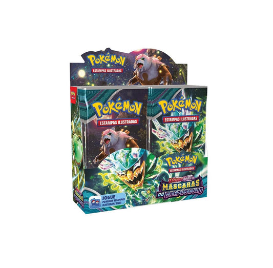 Sealed Booster Box Twilight Masquerade in Portuguese Pokemon TCG