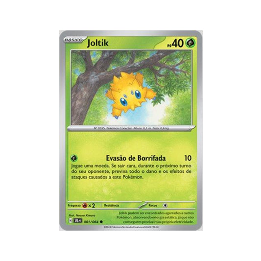 Joltik 001/064 in Portuguese Shrouded Fable Pokémon TCG