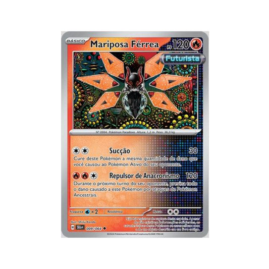 Iron Moth 009/064 in Portuguese Shrouded Fable Pokémon TCG