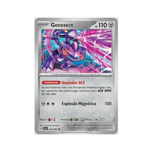 Genesect 040/064 in Portuguese Shrouded Fable Pokémon TCG