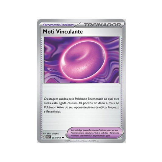 Binding Mochi 055/064 in Portuguese Shrouded Fable Pokémon TCG