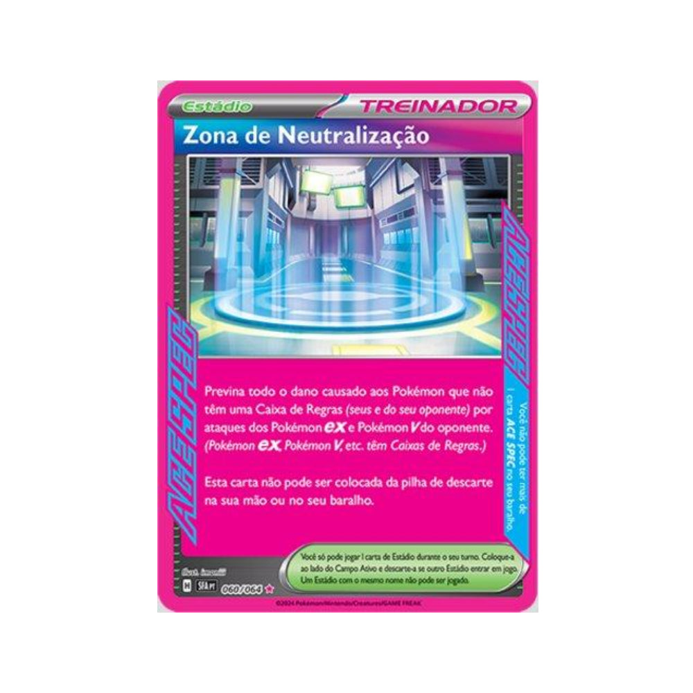 Neutral Center 060/064 in Portuguese Shrouded Fable Pokémon TCG