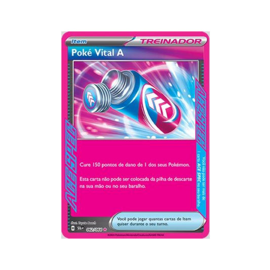 Poké-Vital A 062/064 in Portuguese Shrouded Fable Pokémon TCG