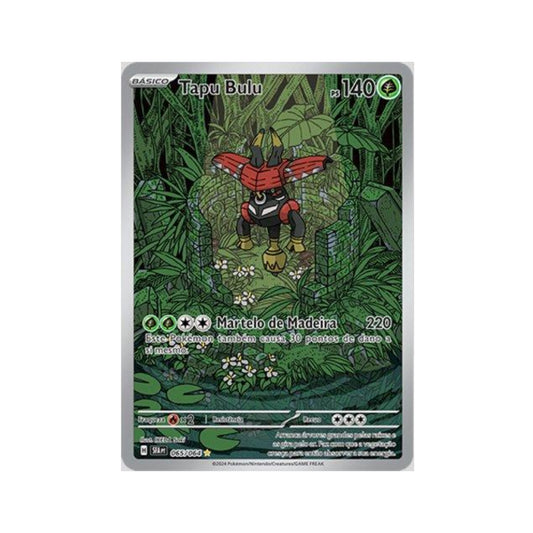 Tapu Bulu 065/064 in Portuguese Shrouded Fable Pokémon TCG