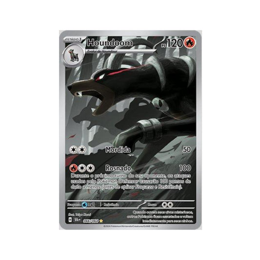 Houndoom 066/064 in Portuguese Shrouded Fable Pokémon TCG