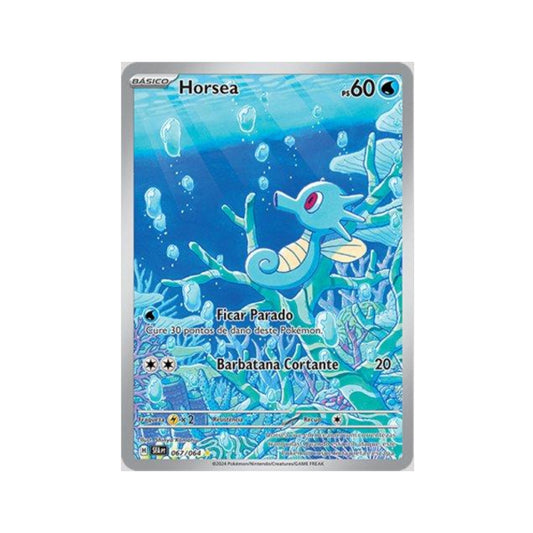 Horsea 067/064 in Portuguese Shrouded Fable Pokémon TCG