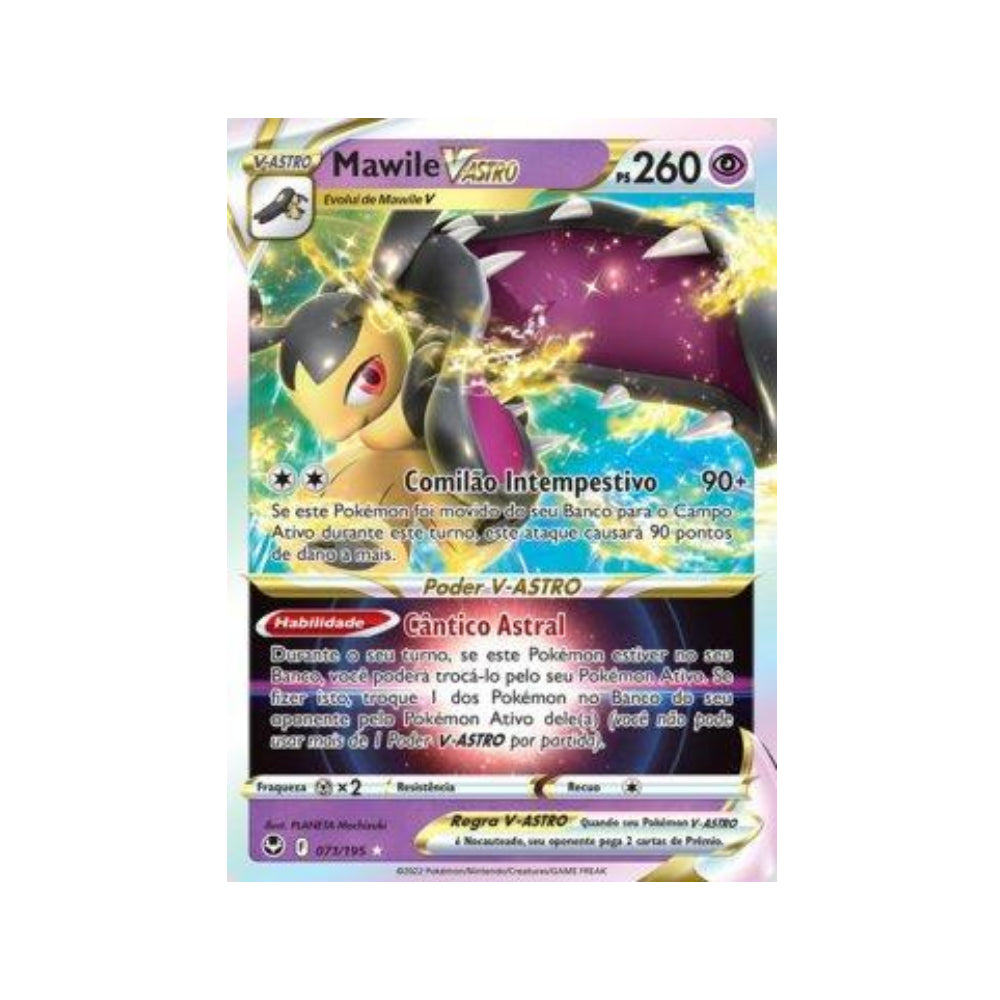 Mawile-VSTAR 071/195 in Portuguese Silver Tempest Pokémon TCG