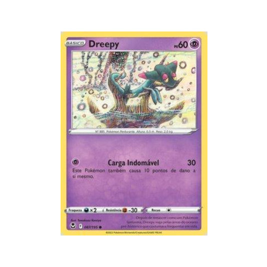 Dreepy 087/195 in Portuguese Silver Tempest Pokémon TCG