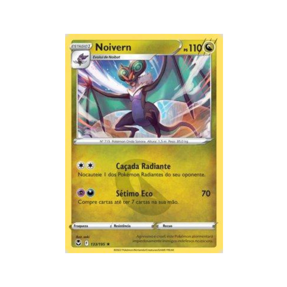 Noivern 133/195 in Portuguese Silver Tempest Pokémon TCG