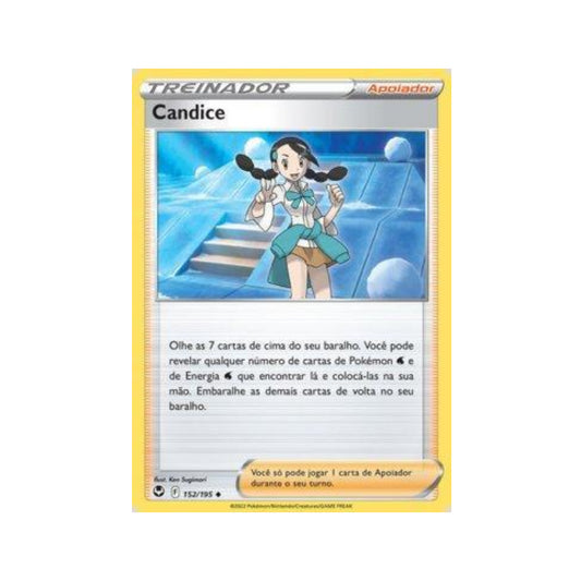 Candice 152/195 in Portuguese Silver Tempest Pokémon TCG