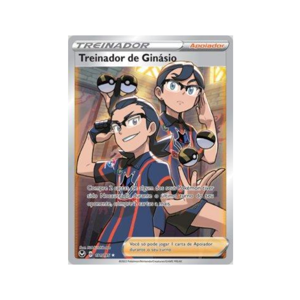 Gym Trainer 191/195 in Portuguese Silver Tempest Pokémon TCG