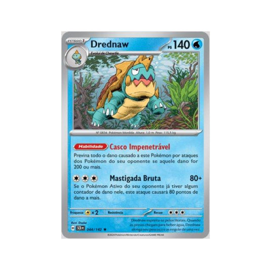 Drednaw 044/142 in Portuguese Stellar Crown Pokémon TCG