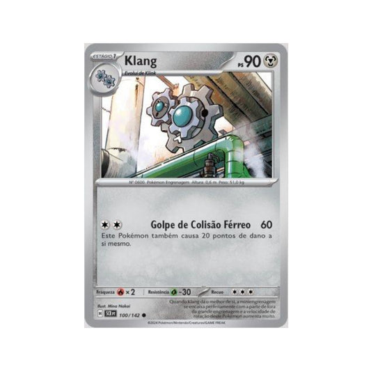 Klang 100/142 in Portuguese Stellar Crown Pokémon TCG