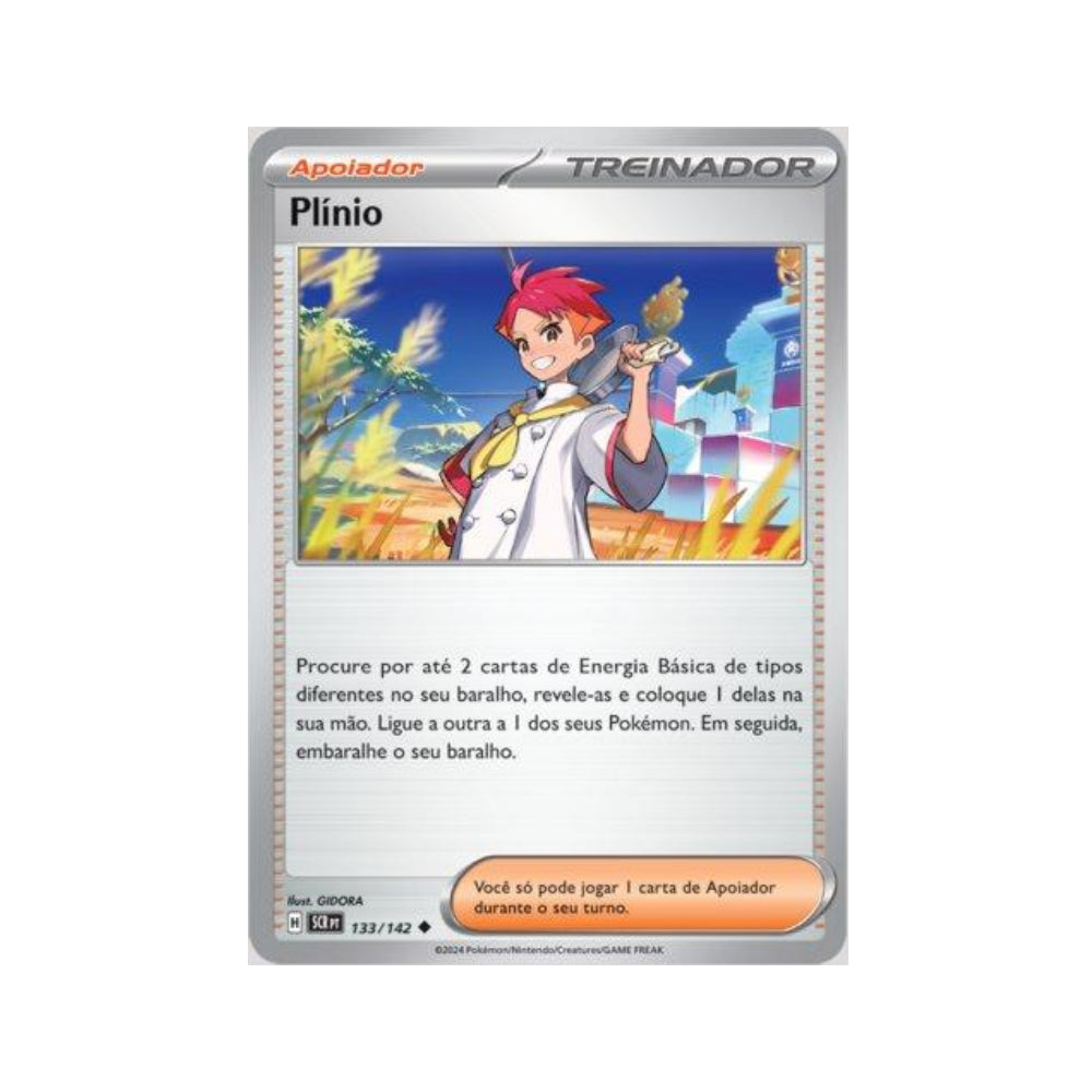 Crispin 133/142 in Portuguese Stellar Crown Pokémon TCG