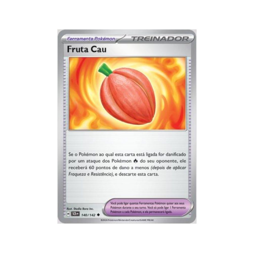 Occa Berry 140/142 in Portuguese Stellar Crown Pokémon TCG