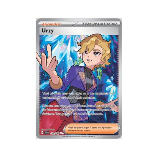 Briar 163/142 in Portuguese Stellar Crown Pokémon TCG