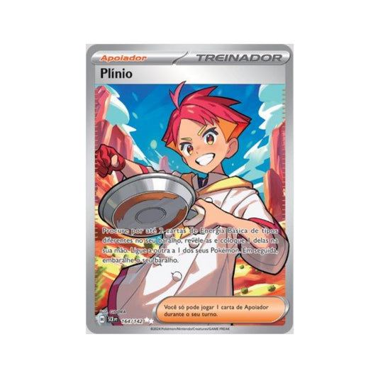 Crispin 164/142 in Portuguese Stellar Crown Pokémon TCG