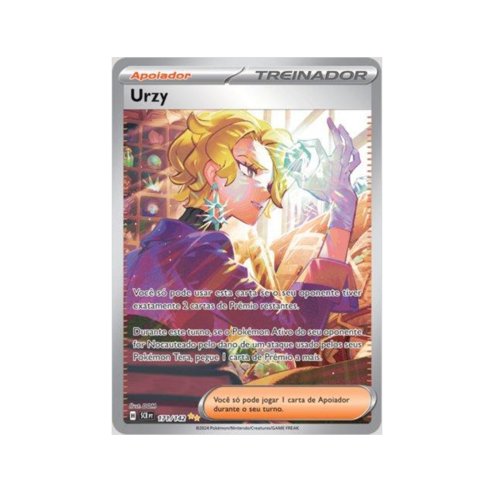 Briar 171/142 in Portuguese Stellar Crown Pokémon TCG