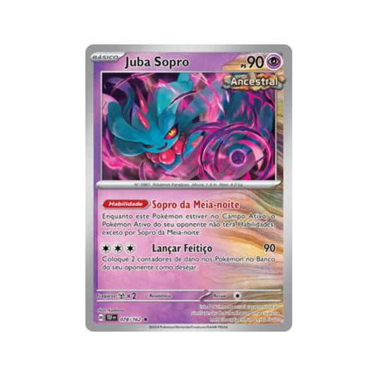 Flutter Mane 078/162 in Portuguese Temporal Forces Pokémon TCG