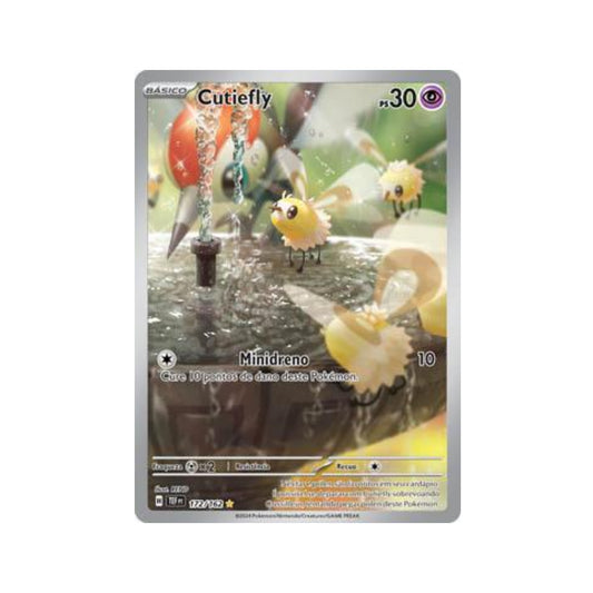 Cutiefly 172/162 in Portuguese Temporal Forces Pokémon TCG