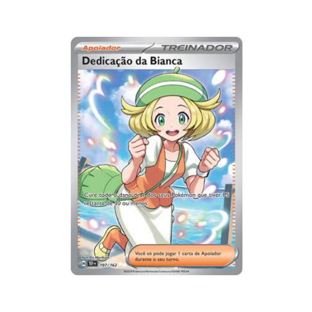 Bianca's Devotion 197/162 in Portuguese Temporal Forces Pokémon TCG