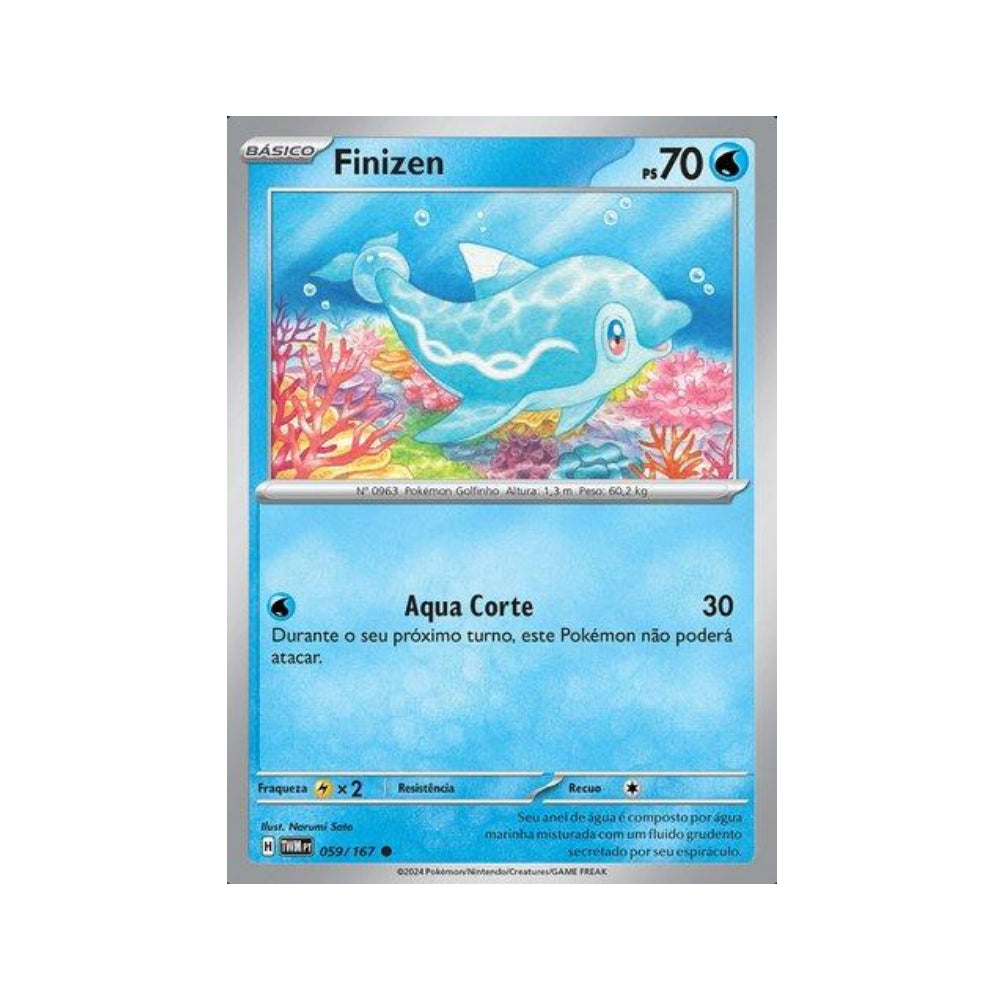 Finizen 059/167 in Portuguese Twilight Masquerade Pokémon TCG