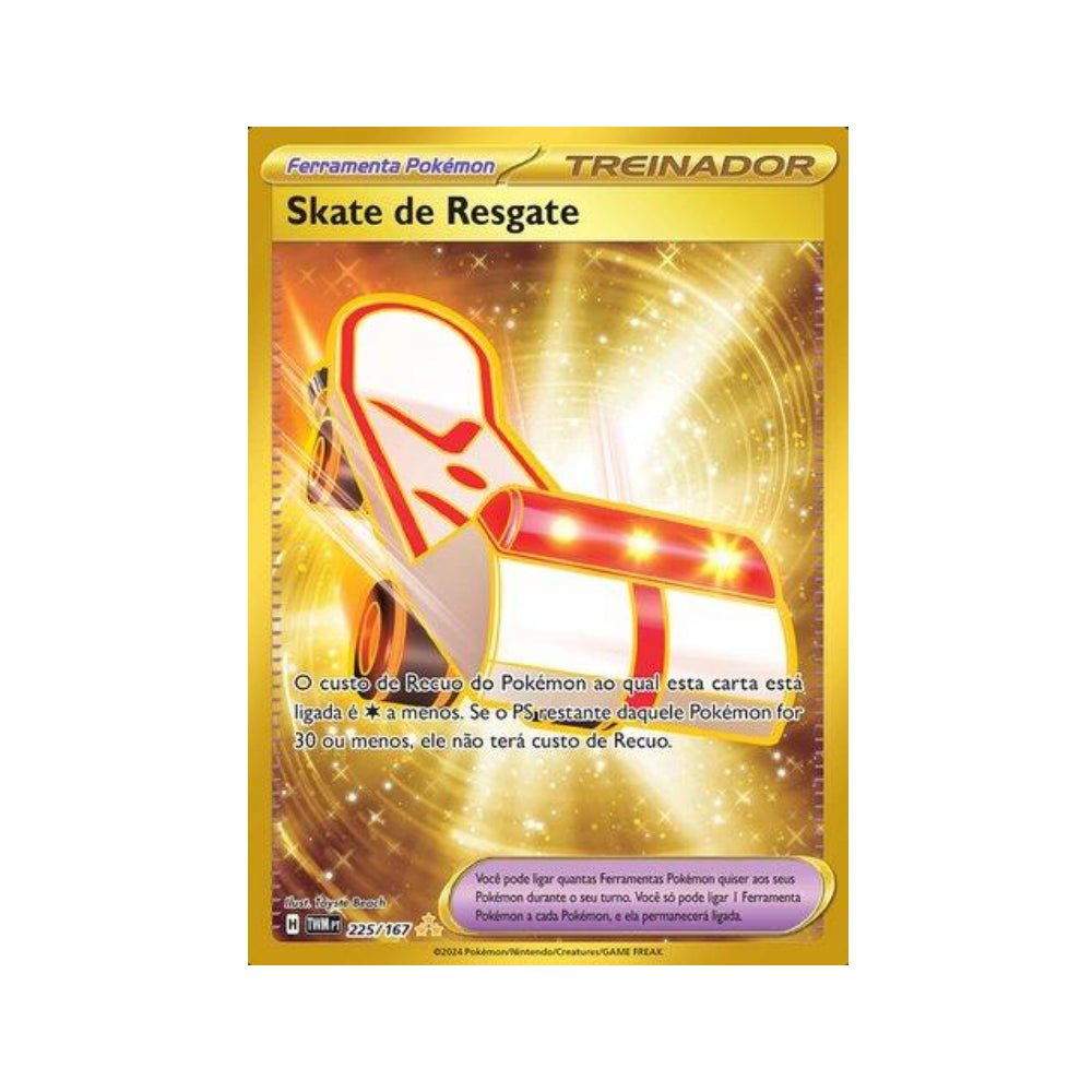 Rescue Board 225/167 in Portuguese Twilight Masquerade Pokémon TCG